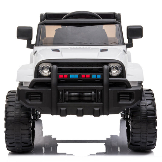 Electric Ride-On Car for Kids with Dual Drive and Remote Control