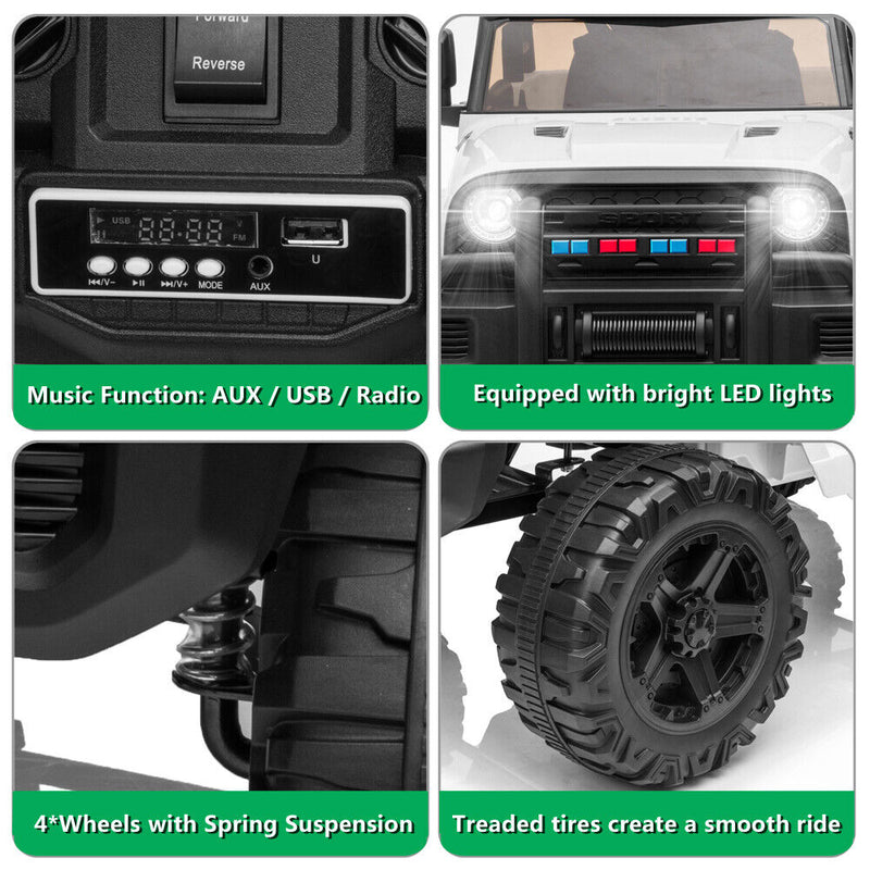 Load image into Gallery viewer, Electric Ride-On Car for Kids with Dual Drive and Remote Control
