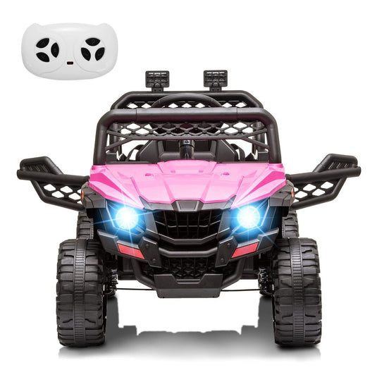 Electric Ride-On Car for Kids with LED Lights, Music, and Remote Control - Perfect Gift for Little Drivers!