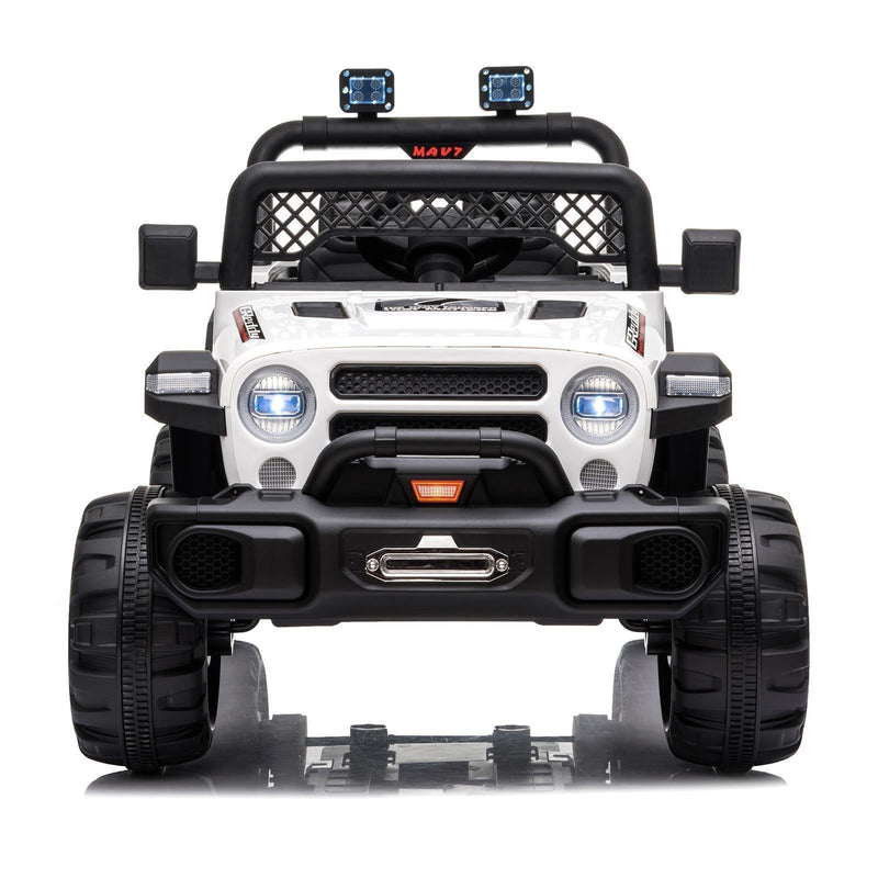 Load image into Gallery viewer, Electric Ride-On Car for Kids with MP3, LED Lights, Remote Control, and Adjustable Seat Belt
