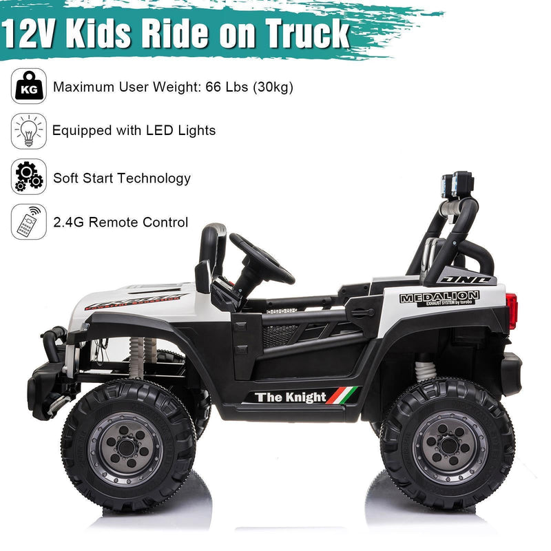 Load image into Gallery viewer, Electric Ride-On Car for Kids with MP3, LED Lights, Remote Control, and Adjustable Seat Belt
