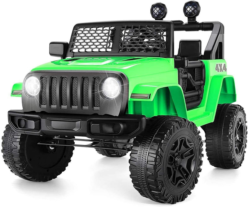 Load image into Gallery viewer, 12V Electric Ride-On Car Trucks for Kids with Remote Control, MP3 &amp; LED Lights
