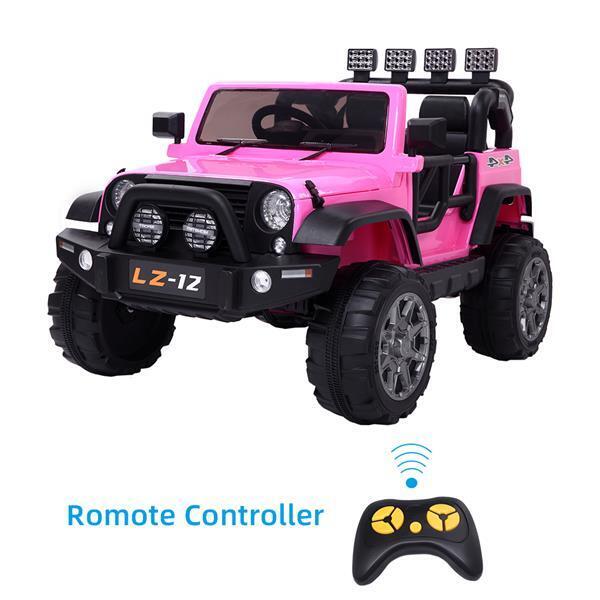 Load image into Gallery viewer, Electric Ride-On Car for Kids with Remote Control - 12V Rechargeable Battery, 4 MPH Speed
