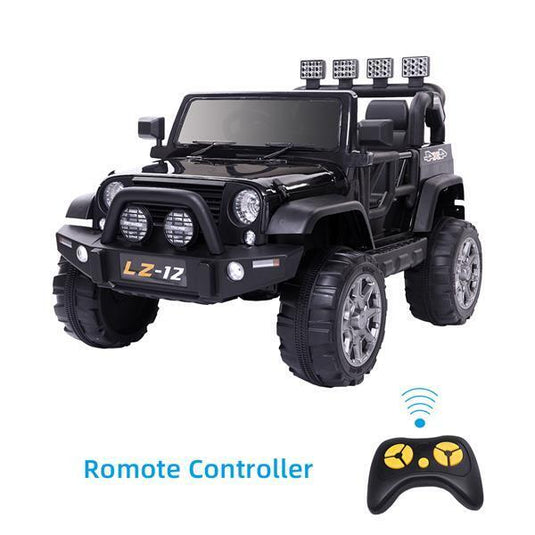Electric Ride-On Car for Kids with Remote Control - 12V Rechargeable Battery, 4 MPH Speed