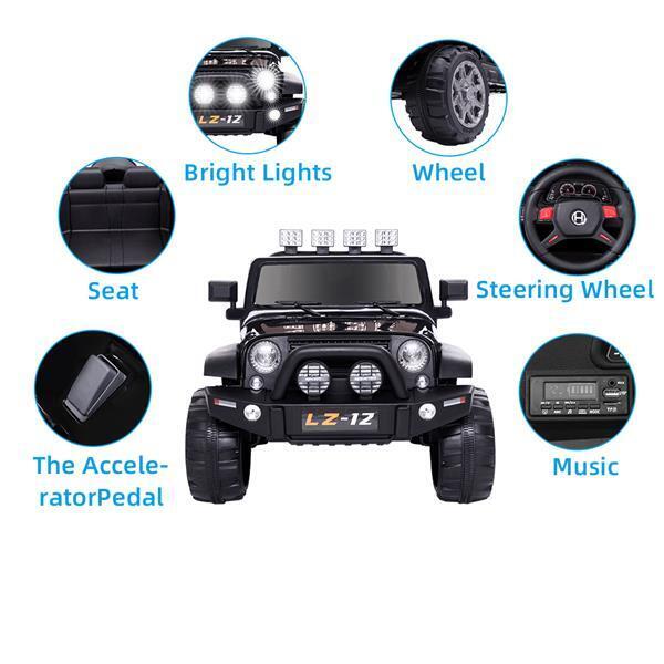 Load image into Gallery viewer, Electric Ride-On Car for Kids with Remote Control - 12V Rechargeable Battery, 4 MPH Speed
