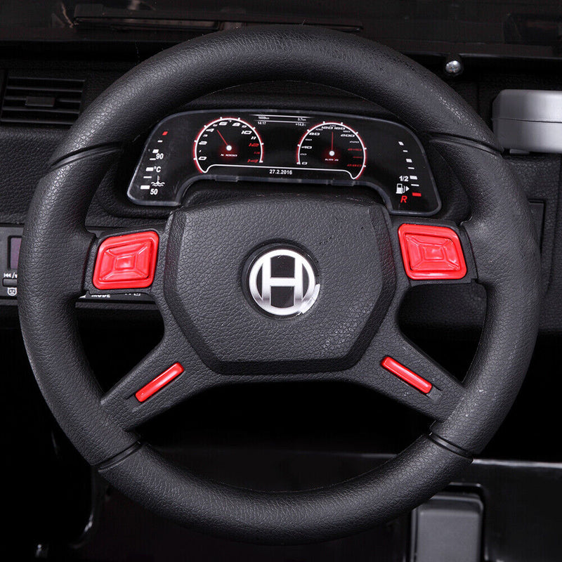 Load image into Gallery viewer, Electric Ride-On Car for Kids with Remote Control - 12V Rechargeable Battery, 4 mph Speed, Black
