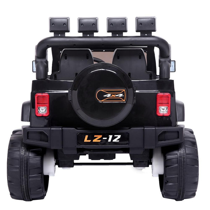 Load image into Gallery viewer, Electric Ride-On Car for Kids with Remote Control - 3 Speeds, 12V Battery, Black
