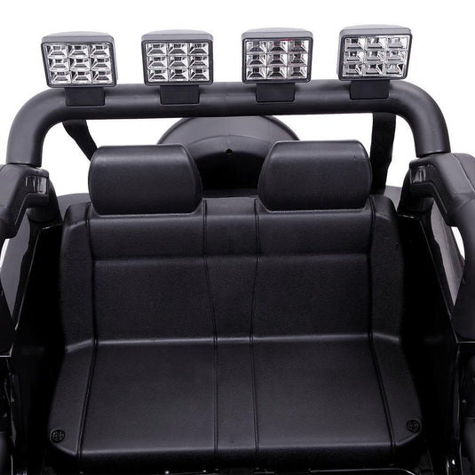 Electric Ride-On Car for Kids with Remote Control - 3 Speeds, 12V Battery, Black