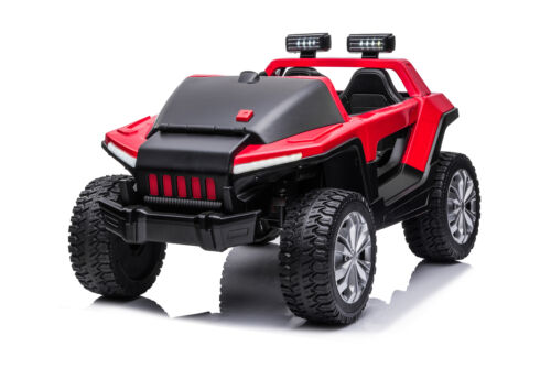 Load image into Gallery viewer, Electric Ride-On Car for Kids with Remote Control, Adjustable Seat Belt, MP3 Player, and 4-Wheel Drive
