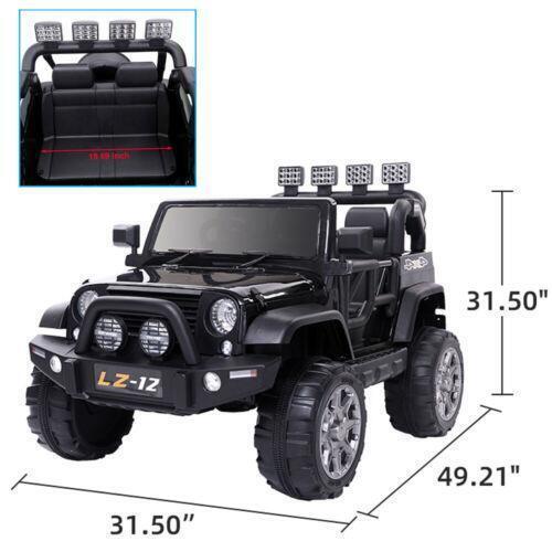 Load image into Gallery viewer, Electric Ride-On Car for Kids with Remote Control and 3 Speeds - Black
