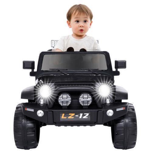 Load image into Gallery viewer, Electric Ride-On Car for Kids with Remote Control and 3 Speeds - Black
