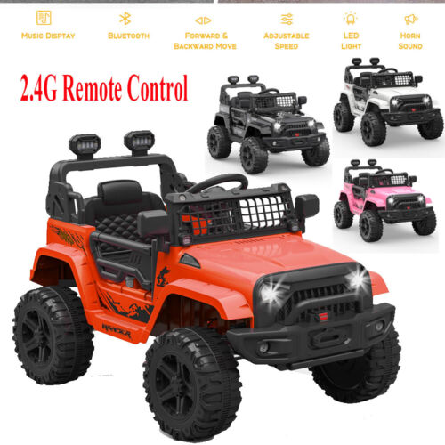 Load image into Gallery viewer, Electric Ride-On Car for Kids with Remote Control and Bluetooth Connectivity
