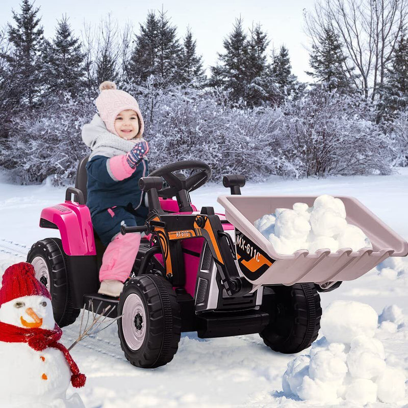 Load image into Gallery viewer, Electric Ride-On Car for Kids with Remote Control and Bucket - 12V Battery Powered
