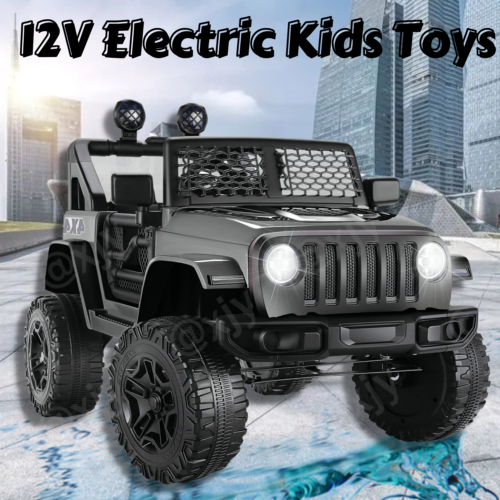 Load image into Gallery viewer, Electric Ride-On Car for Kids with Remote Control and MP3 Player - 12V Truck Design
