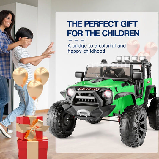 Electric Ride-On Car for Kids with Parental Remote Control and MP3 Player - Perfect Gift!