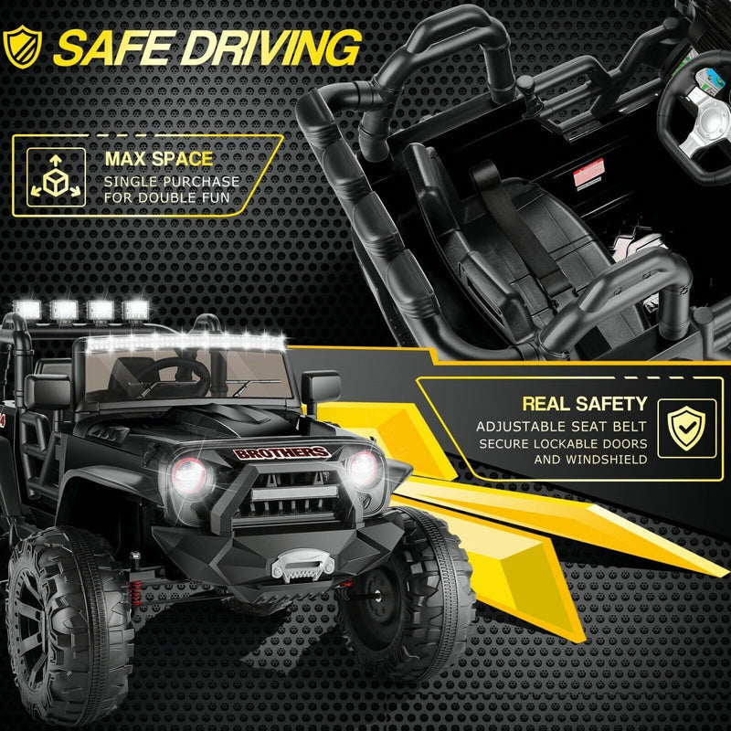 Load image into Gallery viewer, Electric Ride-On Car for Kids with Parental Remote Control, MP3 Player, and Gift Option
