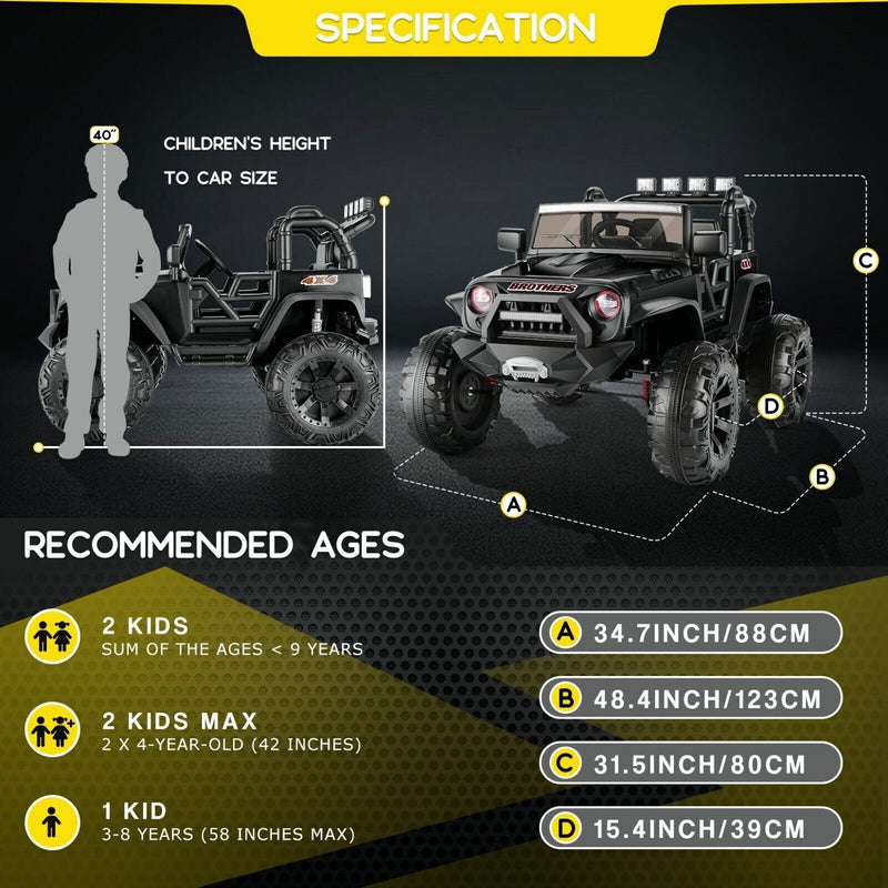 Load image into Gallery viewer, Electric Ride-On Car for Kids with Parental Remote Control, MP3 Player, and Gift Option
