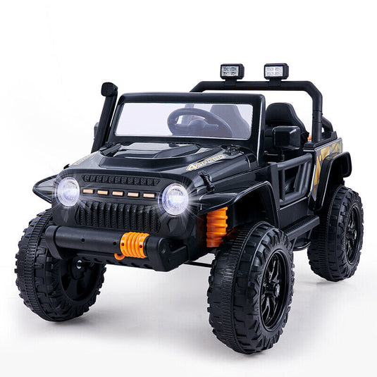 Electric Ride-On Car for Kids with Remote Control and Parent Seat - 12V Power Wheels Truck