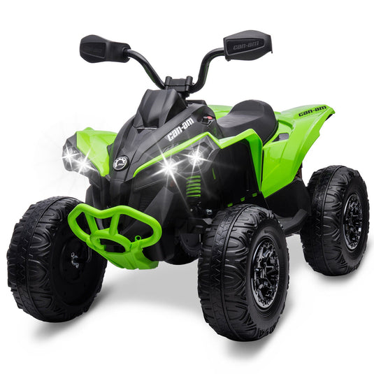 Electric Ride-On Car for Kids with Remote Control, LED Lights, and Music