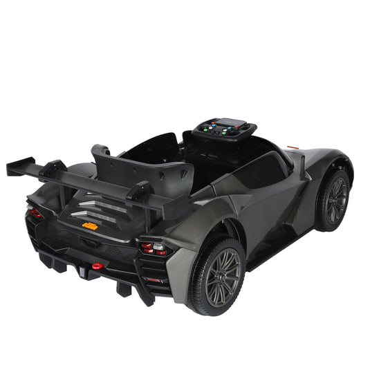 Electric Ride-on Car for Kids with Remote Control, MP3 Player, and LED Lights