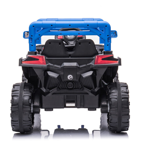 Electric Ride-On Car for Kids with Remote Control, Music, and 4 Wheels - 12V LED Edition