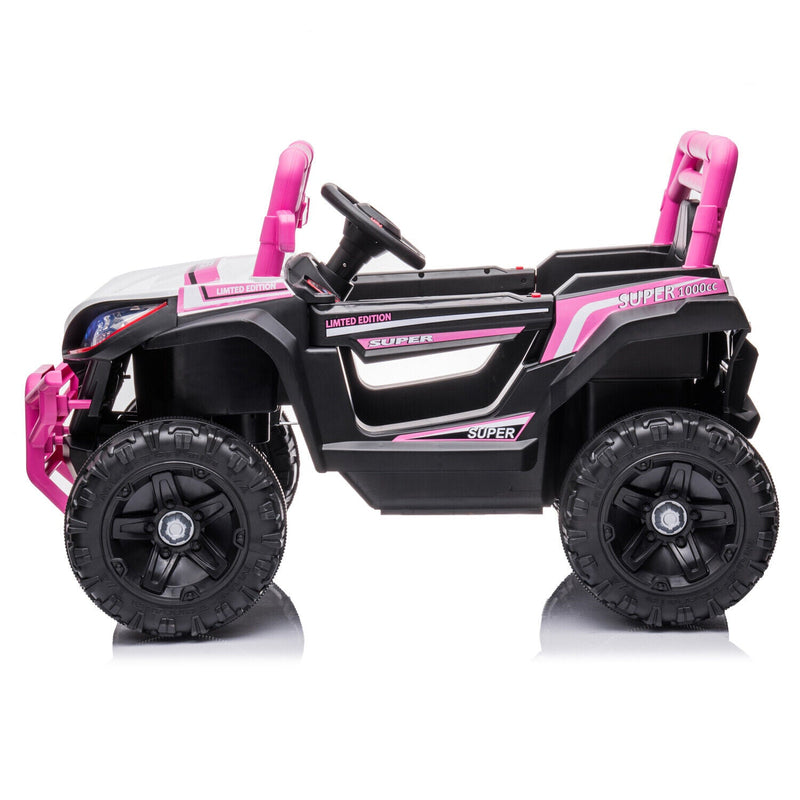 Load image into Gallery viewer, Electric Ride-On Car for Kids with Remote Control, Music, and 4 Wheels - 12V LED Edition
