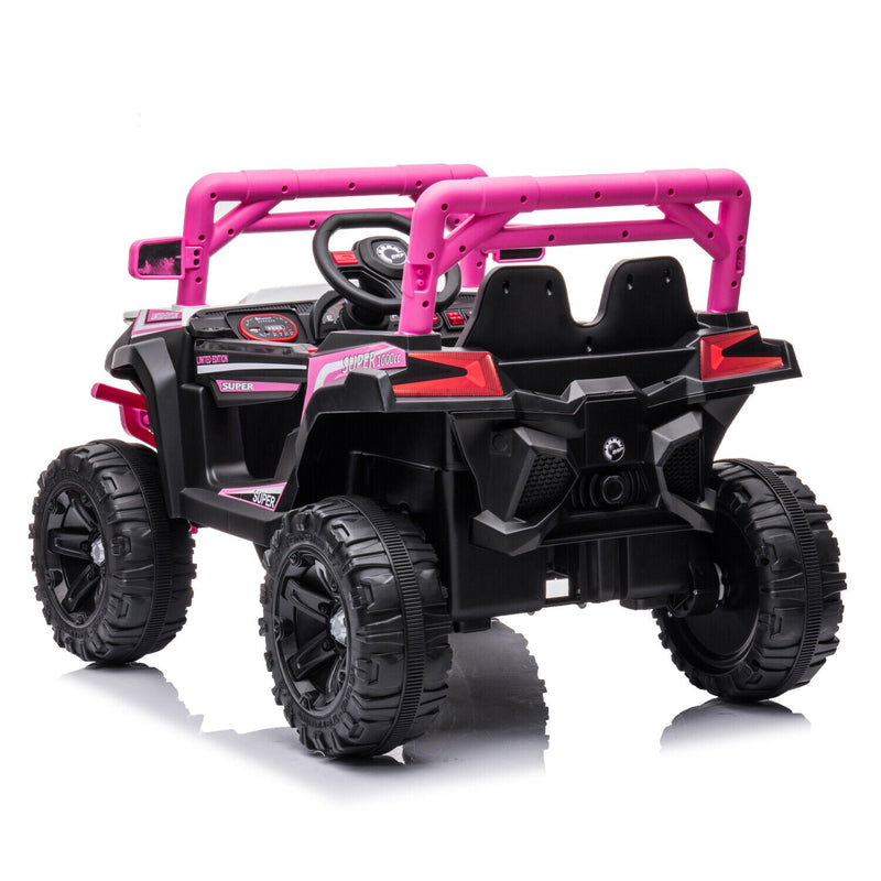 Load image into Gallery viewer, Electric Ride-On Car for Kids with Remote Control, Music, and 4 Wheels - 12V LED Edition
