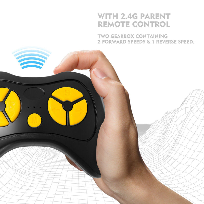 Load image into Gallery viewer, Electric Ride-On Car for Kids with Remote Control, Music Player, LED Lights, and USB Port - White
