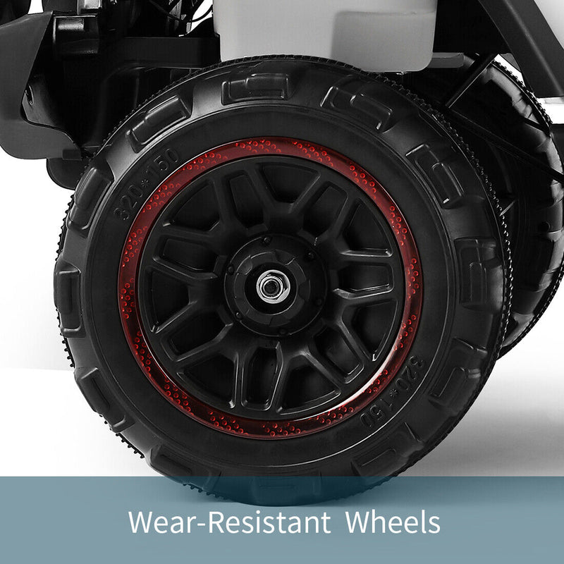 Load image into Gallery viewer, Electric Ride-On Car for Kids with Remote Control, Music Player, LED Lights, and USB Port - White
