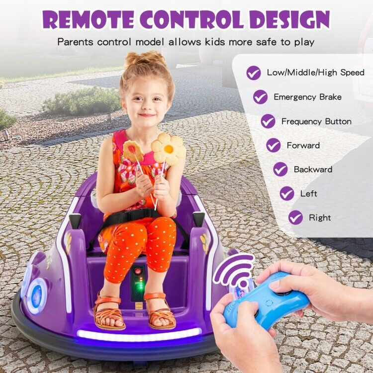 Load image into Gallery viewer, Electric Ride On Car for Toddlers with Remote Control and Flashing Lights - 12V Vehicle Toy
