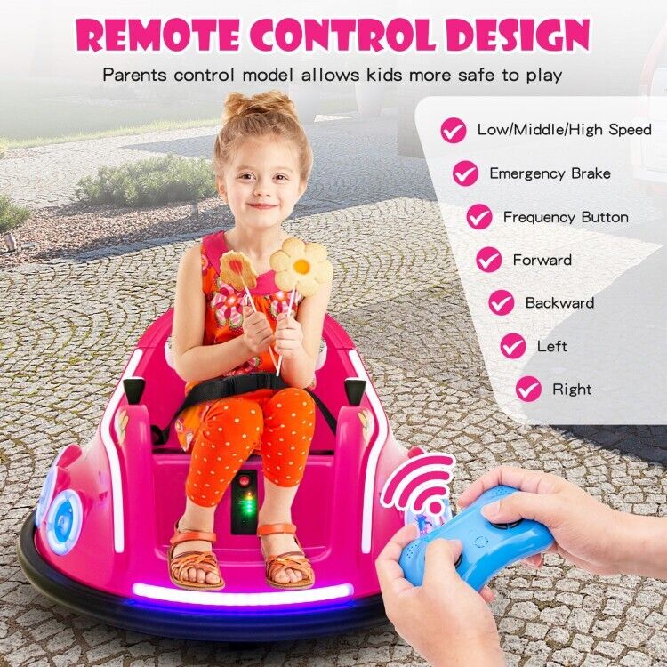 Load image into Gallery viewer, Electric Ride On Car for Toddlers with Remote Control and LED Lights

