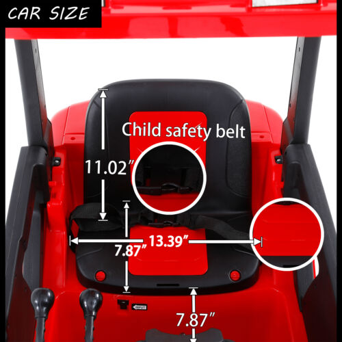 Load image into Gallery viewer, Electric Ride-On Car Toy with 3 Speeds and Lifting Rod for Children
