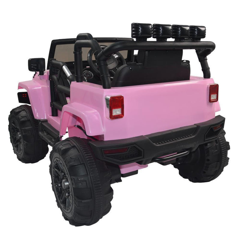 Load image into Gallery viewer, Electric Ride-On Car Truck for Kids with Remote Control, MP3 Player, and LED Lights - 3 Speed Options
