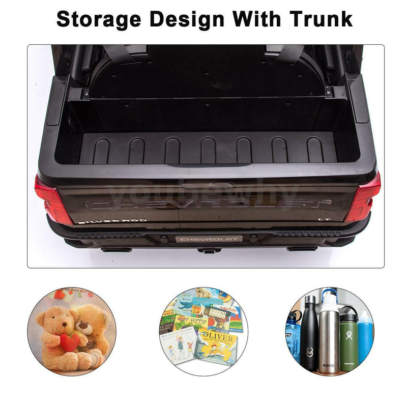 Load image into Gallery viewer, Electric Ride On Car Truck Toy with Remote Control, Music, and LED Lights - 12V Safety Power for Endless Fun!
