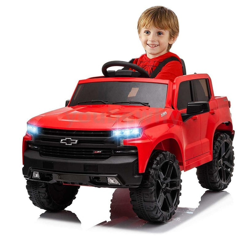 Load image into Gallery viewer, Electric Ride On Car Truck Toy with Remote Control, Music, and LED Lights - 12V Safety Power for Endless Fun!
