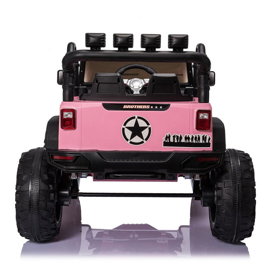 Electric Ride-On Car Truck with Remote Control and MP3 Player - Perfect Gift for Kids (24V)