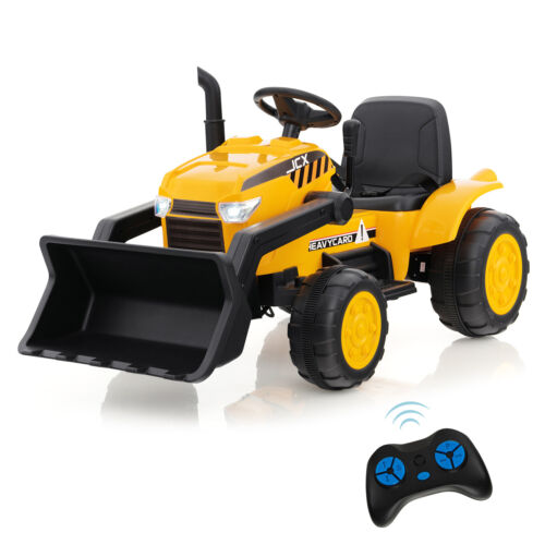 Load image into Gallery viewer, Electric Ride-On Excavator Digger with RC Control, Lights, and Music for Kids (12V)
