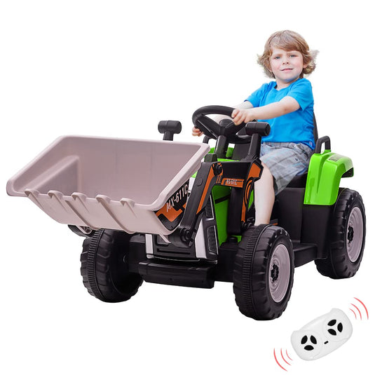 Excavator Digger Truck Ride-On Toy for Kids - Perfect Christmas or Birthday Gift