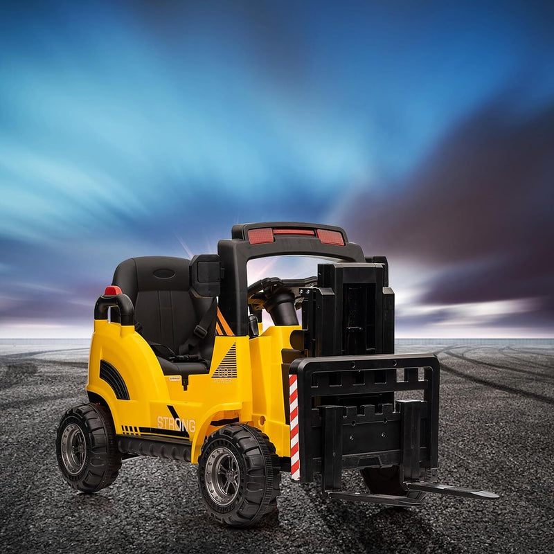 Load image into Gallery viewer, Electric Ride-On Forklift for Kids with Remote Control - 2 Speed Options for Boys and Girls
