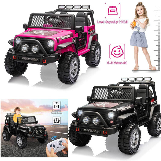 Electric Ride-On Jeep Truck Excavator ATV for Kids with Remote Control - Perfect Gift for Young Adventurers