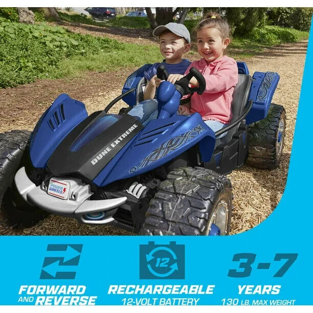 Load image into Gallery viewer, Electric Ride-On Jeep Truck for Kids with Charger - Dune Racer Extreme
