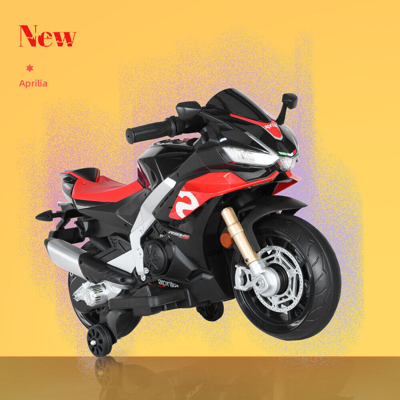 Load image into Gallery viewer, Electric Ride-On Motorbike for Kids 1-4 Years with LED Lights and MP3 Music
