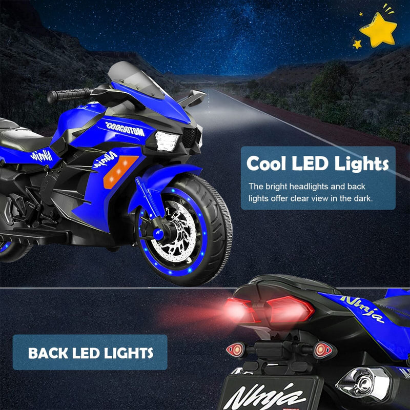 Load image into Gallery viewer, Electric Ride-On Motorbike for Kids - 12V Rechargeable 2-Wheel Car
