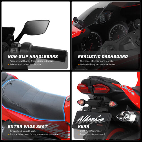 Load image into Gallery viewer, Electric Ride-On Motorcycle for Kids - 12V Rechargeable Battery, 2 Wheels
