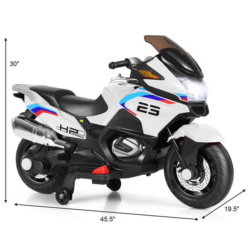 Load image into Gallery viewer, Electric Ride-On Motorcycle Toy for Kids with Headlights and Music
