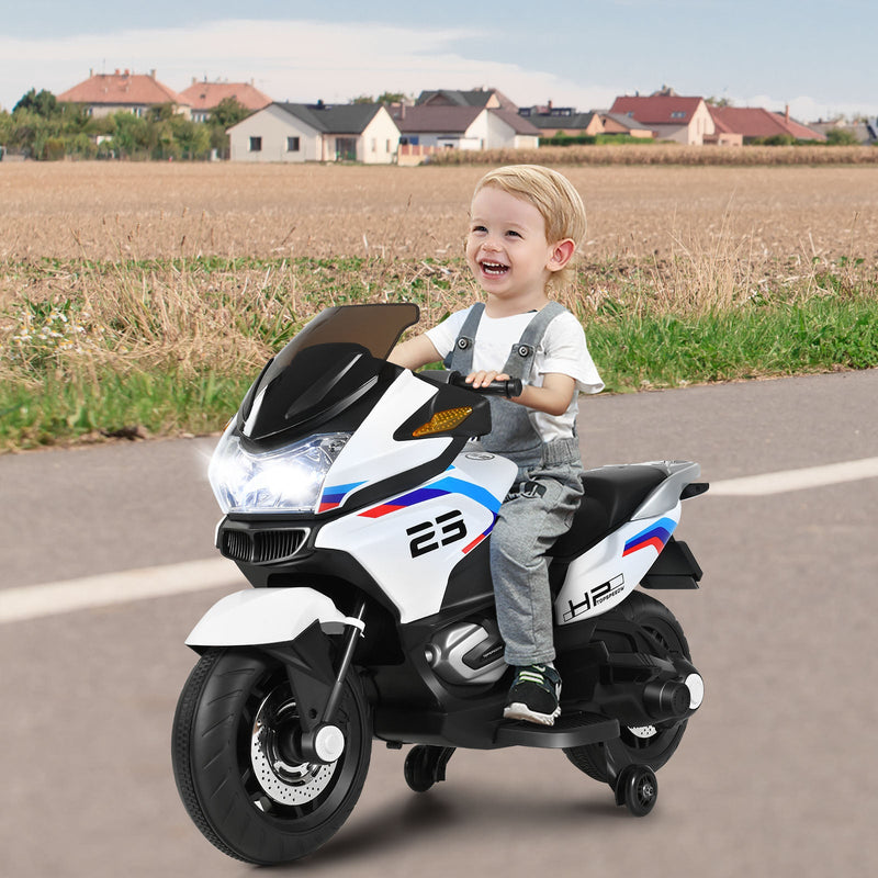 Load image into Gallery viewer, Electric Ride-On Motorcycle Toy for Kids with Headlights and Music
