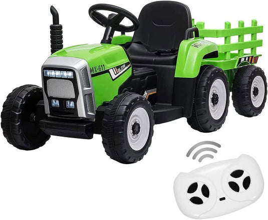 Electric Ride-On Toy Truck for Kids with Bluetooth MP3 and Remote Control - 12V