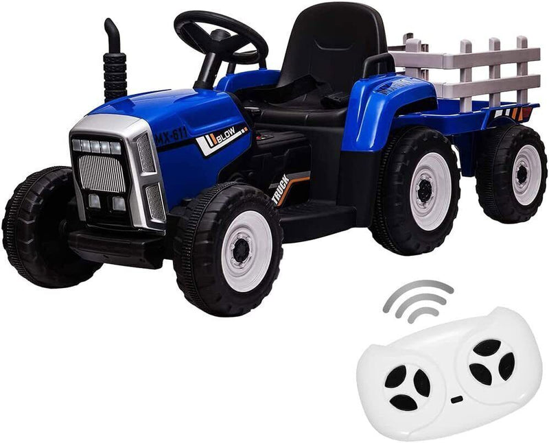Load image into Gallery viewer, Electric Ride-On Toy Truck for Kids with Bluetooth MP3 and Remote Control - 12V
