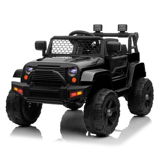 Electric Ride-On Toy Truck for Kids with Remote Control and 3 Speed Options