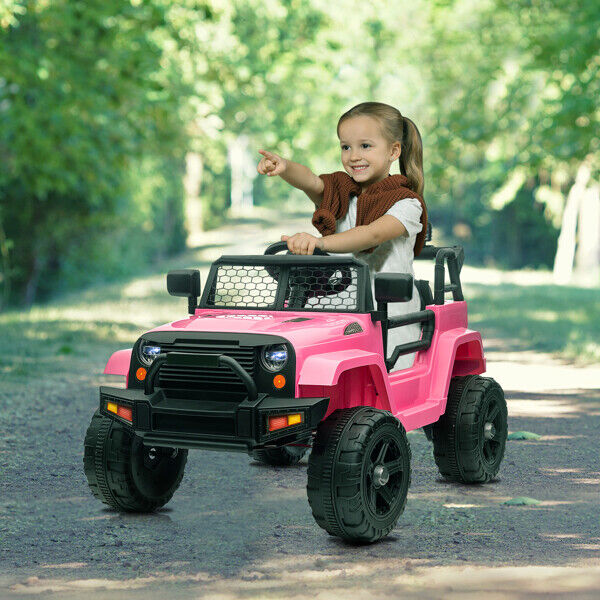 Load image into Gallery viewer, Electric Ride-On Toy Truck for Kids with Remote Control and 3 Speed Options

